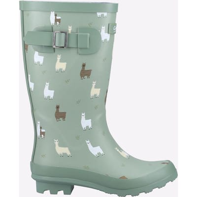 Cotswold Farmyard Junior Rubber Alpaca Wellington Laarzen
