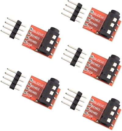 Store_7 - 3.5mm Stereo TRRS Interface Module - Voor Audio en Microfoon - Geschikt voor verschillende apparaten - Perfect voor geluidskwaliteit - Id...