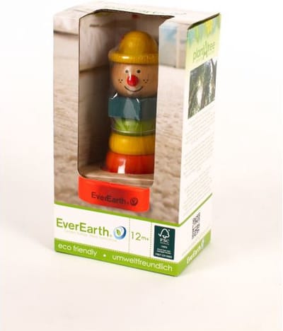 Everearth Stapelclown 6x6x11 Cm 5-delig