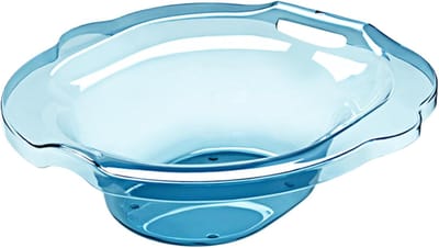 Zitbad Toilet - Bekkenbad - Persoonlijke Verzorging - Universeel Toiletmodel - 40x40x12.5 cm - Wit