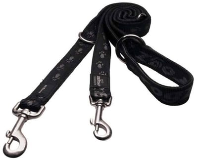 Rogz Hondenriem Multi Purpose Alpinist Zwart 200 cm x 11 mm
