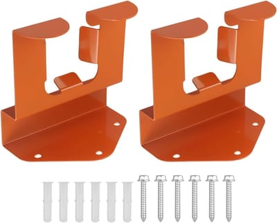 2 Stuks Wandbeugel voor Grastrimmer, Opbergoplossing voor Garage, Ruimtebesparende Wandmontage voor Tuingereedschap