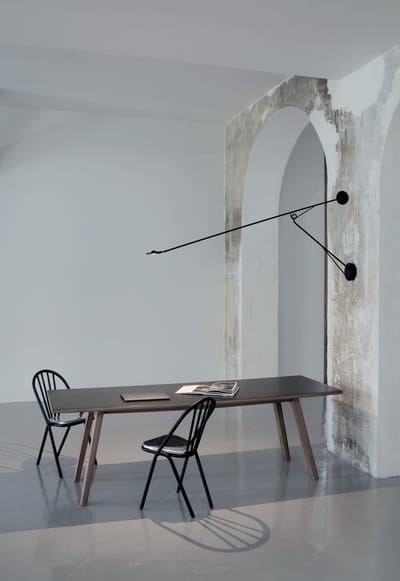 DCW Editions AARO SW Wandlamp Zwart
