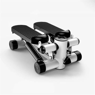 Mini Stepper - Fitness Twist - Thuis Trainen - Installatievrij Ontwerp - 43x21x33cm - Zwart