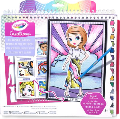 Crayola - Crayola Creations - Kleurboek - Kunst En Mode - Voor Kinderen