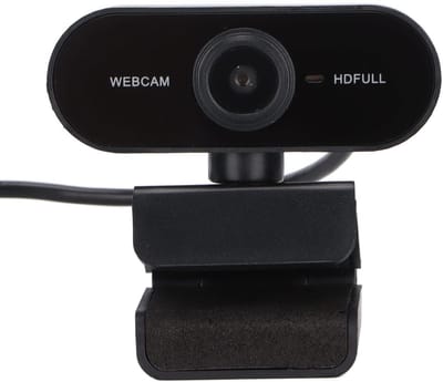 Allecto - 1080P Full HD-webcam - Autofocus - Ingebouwde Microfoon - Compact formaat - Videogesprek - Perfect voor thuiswerken - HD kwaliteit