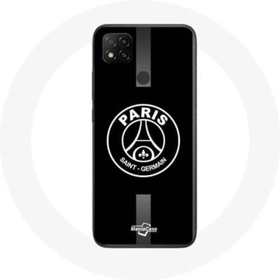 Coque - Xiaomi - Redmi 9C - PSG Logo Jordan - Gris - Souple - Sportif gris