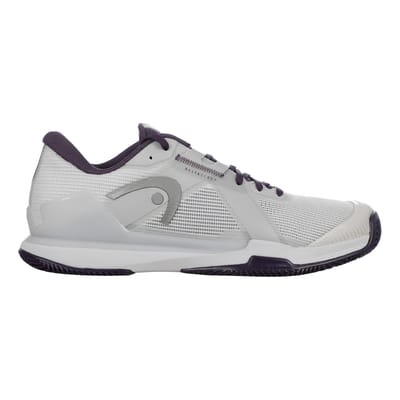 Tennisschoen HEAD Men Sprint Pro 4.0 Clay Light Grey/Purple Night-Schoenmaat 42