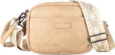 Taupe schoudertas Santorini OLT13522