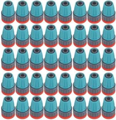 Dailygoods - Drip Pipe Connector - Adapter voor Irrigatie Slang - Set van 40 Stuks - Perfect voor Tuinieren - Sterke Verbinding - Geschikt voor 16 mm...