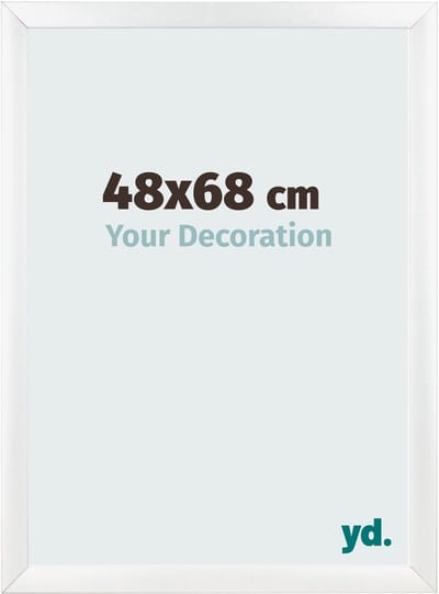 Your Decoration - Fotolijst 48x68 cm - MDF - Wit Mat - Pisa