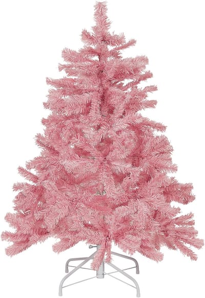 FARNHAM - Kerstboom - Roze - 100 cm - PVC