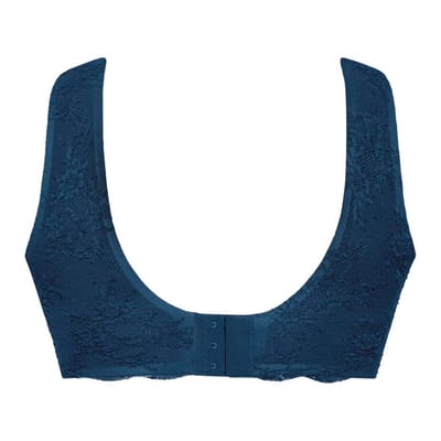Anita - Essential Lace Bralette Blauw - maat S - Blauw