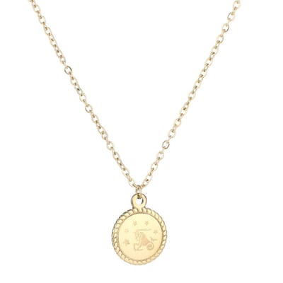 Bijoutheek Ketting Capricon - Steenbok Goud