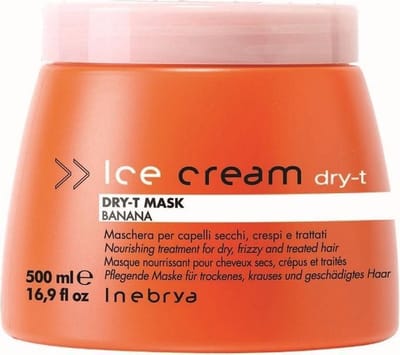 Inebrya - Ice Cream Dry-T Mask Nourishing And Restruating Mask For Dry Hair 500Ml