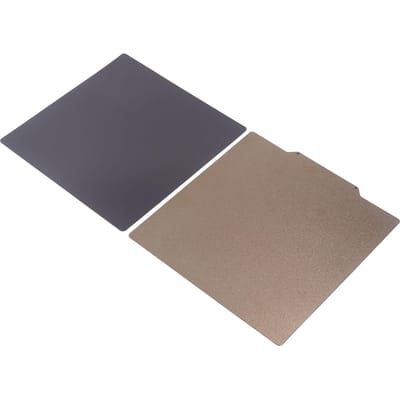 3D Printer Bouwplaat Gladde Koolstofvezel PET Getextureerd PEI Veerstaalplaat met Magnetische Basis gray