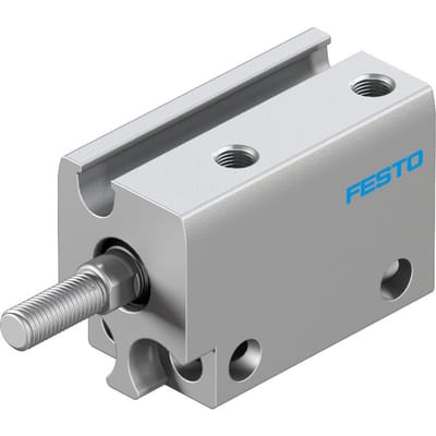 Festo Compacte Cilinder 6mm Boring 10mm Slag Dubbelwerkend - 8080596 - P2D4S