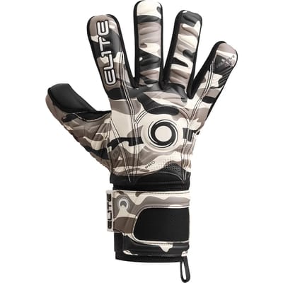 Elite Sport Combat N Keepershandschoenen - Zwart / Camouflage | Maat: 6