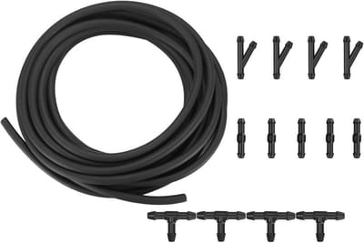 Universele Reparatieset voor Ruitensproeiers met 13 Slangverbindingen en 3 Meter Slang