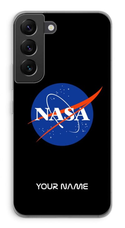 Gepersonaliseerd - Case Company® - Hoesje geschikt voor Samsung Galaxy S22 hoesje - NASA - Soft Cover Telefoonhoesje - Bescherming aan alle Kanten en Schermrand