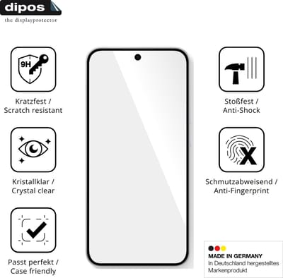 dipos – 2x Pantserfolie geschikt voor Oppo Reno 15 | 9H Screenprotector
