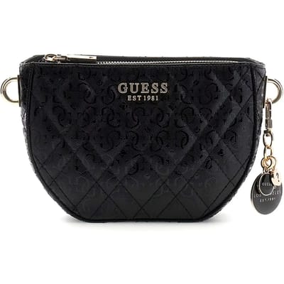 GUESS schoudertas Isemay Mini Crossbody Bag Black zwart