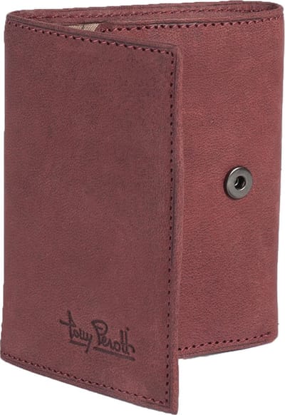 Tony Perotti Furbo Pure Mini RFID portemonnee met papier- en kleingeldvak Vintage Bordeaux