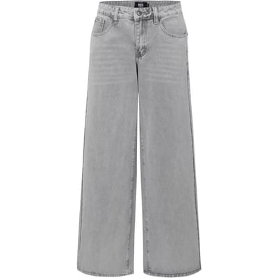 Forplay Jeans - Wide Jeans Grey washed - W27L32 tot W34L32 - voor Vrouwen - grijs
