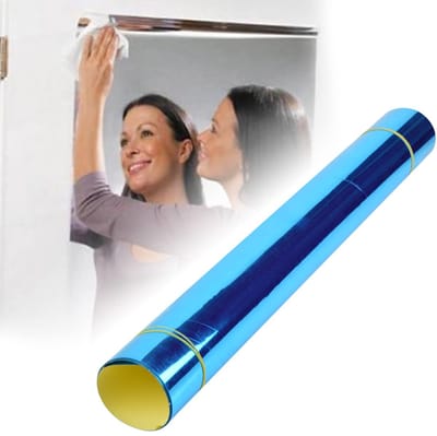 Dailygoods- Spiegelstickers Zelfklevend - Decoratie PVC - Onbreukbestendig - Muurdecoratie - 50 x 100 cm - Gemakkelijk aanbrengen
