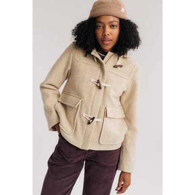 TWOTHIRDS Galway Jackets Light Stone Maat: XS | Korte Jassen Outlet | Dames | Beige