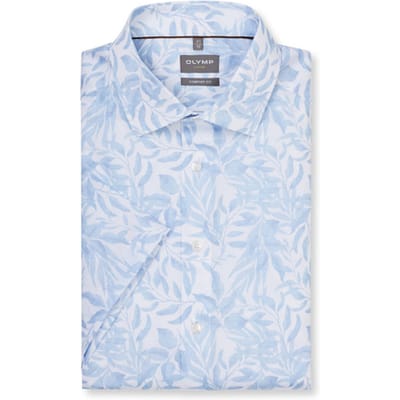 OLYMP Luxor Overhemd, Comfort Fit, New Kent, Wit