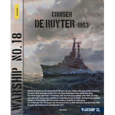 Cruiser De Ruyter 1953 - Lanasta - Warship - Uwe Smit
