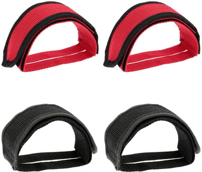 Dailygoods- Fietspedaalriemen 4 Stuks - Zelfklevende Glijriemen