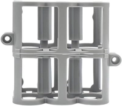 Batterij Behuizing - Reserveonderdeel Vloer - Vloeren Schoonmaken - Waterdicht Stofbescherming - 15 x 10 x 10 cm - Afgebeeld