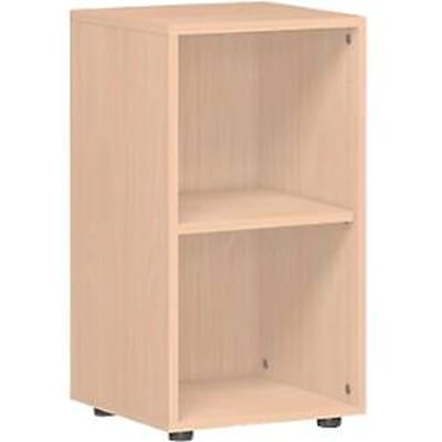 PALENQUE boekenkast, 2 OH, spaanplaat, B 400 x D 400 x H 752 mm, beukendecor