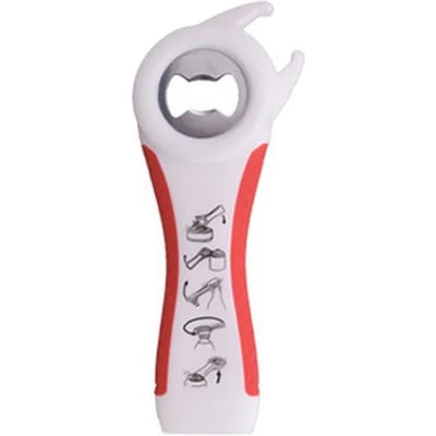 5 in 1 Multifunctionele Draai Flesopener Alles in één Pot Blik Rode Wijn Bier Deksel Draai eraf Gemakkelijk Open Klauw Keukenopener