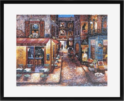 Frame voor Puzzels tot 61 inch - Zwarte Afwerking (60 x 76 cm)