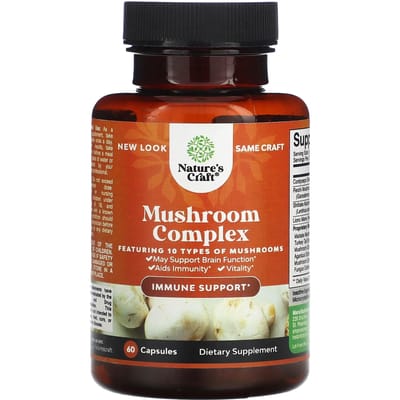 Nature'S Craft, Paddenstoelencomplex, 60 Capsules
