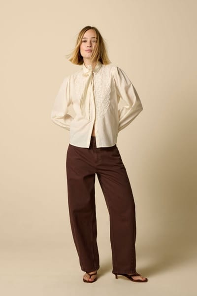 Sissy-Boy - Witte blouse met strik