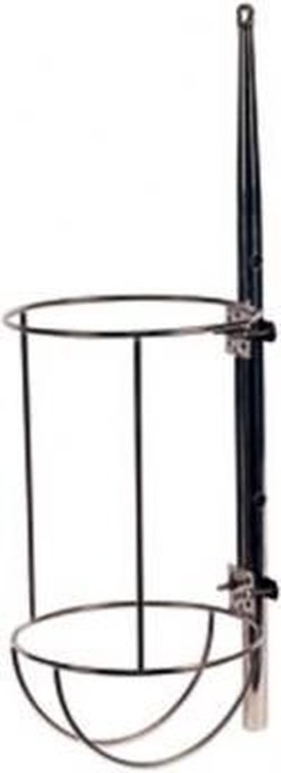 Allpa RVS Fenderhouder voor 1 Stootwil Ø 15 cm