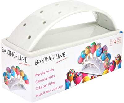 Cake pop houder / standaard van wit porselein voor het serveren en decoreren van 24303872