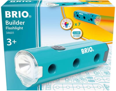 BRIO Builder - 34601 Zaklamp | Educatief rollenspel- & bouwspeelgoed voor kinderen vanaf 3 jaar