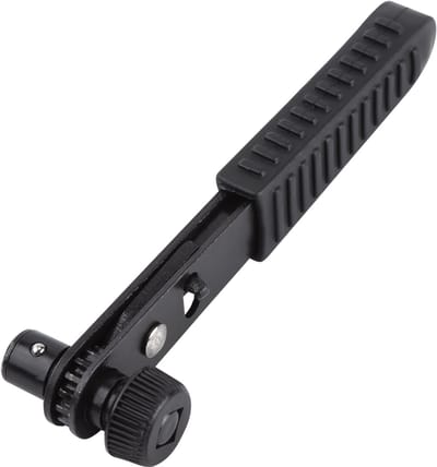 Oneay 1/4-inch zwarte ratelsleutel met schroevendraaierhandvat, geschikt voor snelkoppelingen met aandrijfkop, tweewegratel, antisliphandvat.