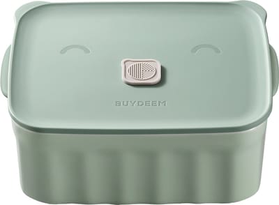 Buydeem keramische voedselcontainer 810 ml, model ct1006, kleur gezellig groenachtig