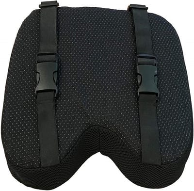 Roeimachine zitkussen - Anti-slip kussen - Comfortabel roeien - Dik schuim & anti-slip - 32 x 22 x 7 cm