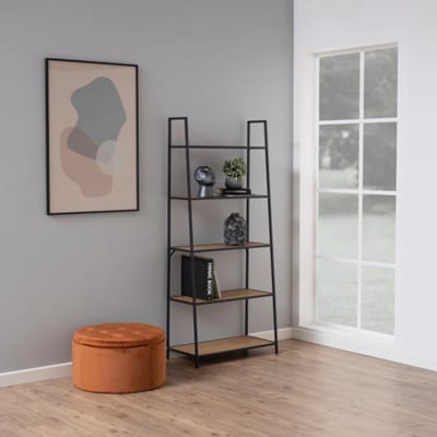 Boekenkast Varven Paper Mat Wild Eiken 174,5cm - Giga Living