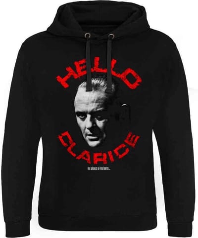The Silence Of The Lambs Hoodie/trui -S- Hello Clarice Zwart