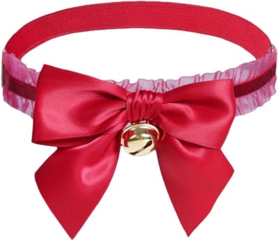 Elegante Bruidsband voor Dames - Elastische Garter in Rood, Zwart en Wit - Perfect voor Bruiloften, Feestdagen en Speciale Gelegenheden 45-75cm