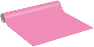 Decoratieve zelfklevende vinylsticker op rol per meter - Wasbare, waterdichte sticker voor muren, keukens en meubels - 60 cm x 10 m - Roze