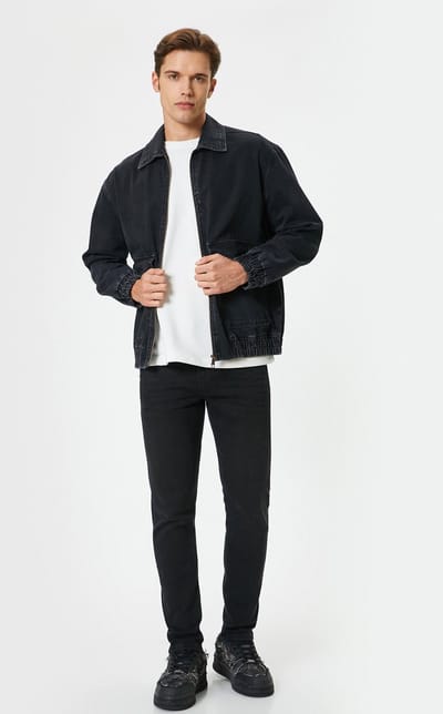 Normale taille Slim Jeansbroek